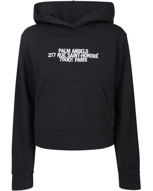 Palm Angels Sweatshirts - Black