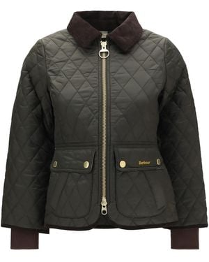 Barbour Quilted Puffer Jacket - Black
