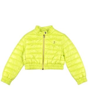 Herno Kids Outerwear Jacket Gi000069G-12017 Giallo Fluo Clothing - Yellow