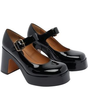 Stella McCartney With Heel Fabric/ Rubber Sole - Black