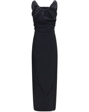 Vivienne Westwood Long Dress Ginnie Viscose - Black