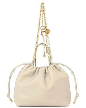 Chloé Bucket Bag Penelope Leather Calf - Natural