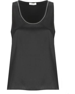 Peserico Silk Top - Black