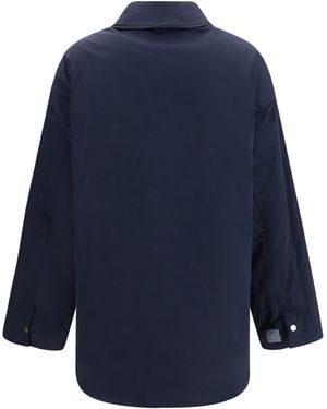Max Mara Reversible Padded Jacket Outer: Polyester Puffer - Blue