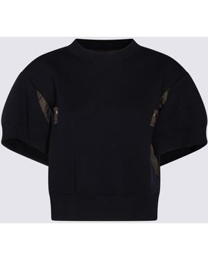 Sacai Jumpers _Co Pl - Black