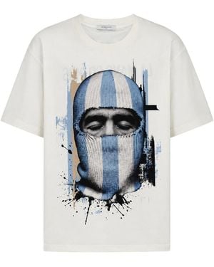 ih nom uh nit T-Shirt D10S Limited Edition La Mano De Dios - White