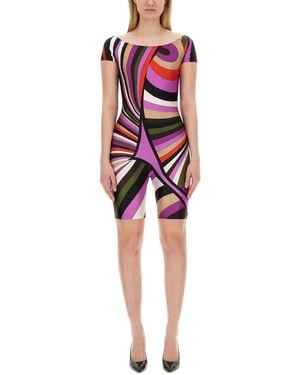 PUCCI Jumpsuit With Print - Red