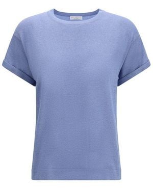 Brunello Cucinelli Blue Nylon T