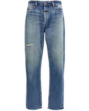 Fear Of God Straight 5 Pocket' Jeans - Blue