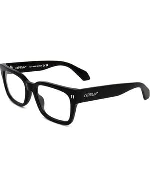 Off-White c/o Virgil Abloh Eyeglasses Rectangle Full Rim, Frame And Clear Demo Lens Oerj053Style531100 Sunglasses - Black