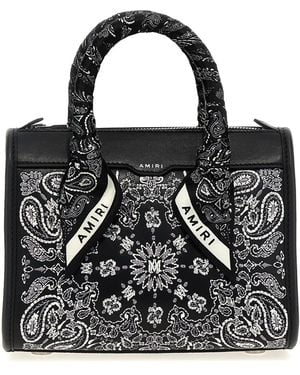 Amiri 'Bandana Micro Triangle' Handbag - Black