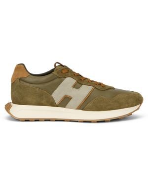Hogan Sneakers H601 Suede Leather Sneakers - Green