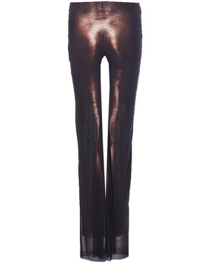 Jean Paul Gaultier Trousers Polyamide - Blue