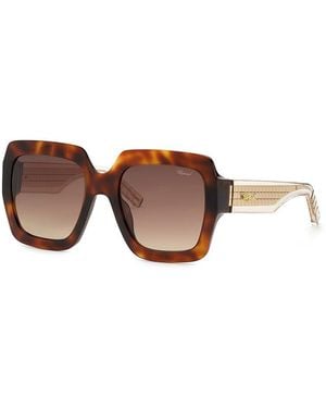 Chopard Frame And Lens Sunglasses - Brown