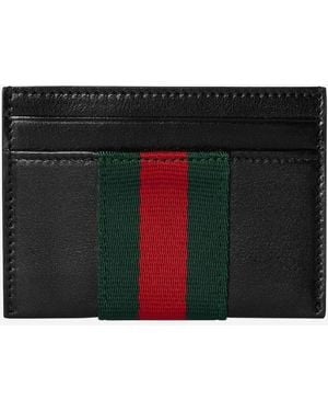 Gucci Cardholder Leather Wallets & Cardholders - Black