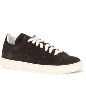 Kiton Suede Trainers Trainers - White