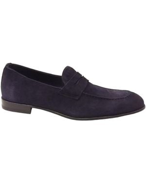 JEROLD WILTON Sfod Azmidi Suede Leather Sole Shoe - Blue