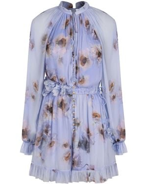 Zimmermann Hypnotic Dress - Blue
