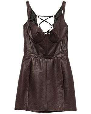 Maria Lucia Hohan Short Dresses - Brown