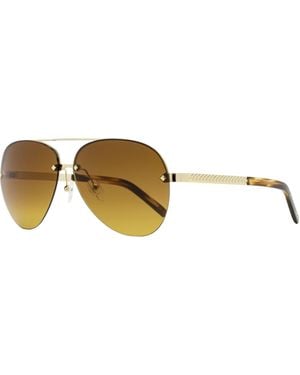 MCM Rimless Pilot Sunglasses Mw0027-H 32F- Melange 63Mm/ Metal/Plastic (Acetate) - Black