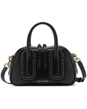 Marc Jacobs Leather Tote Bag - Black