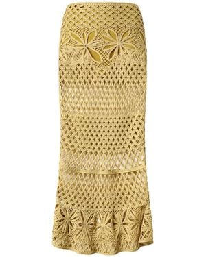 Pinko Crispo Skirt - Metallic