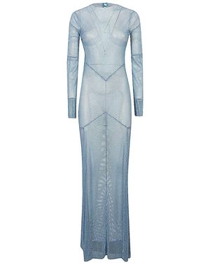 Santa Brands Maxi Dress - Blue