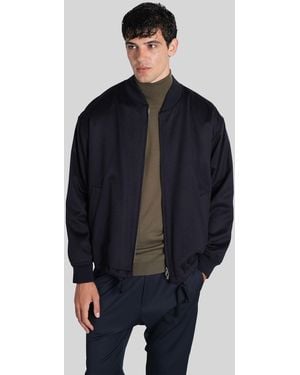 Barena Giare Bomber Jacket - Blue