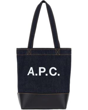 A.P.C. A.P.C. Axel Tote Bag - Black