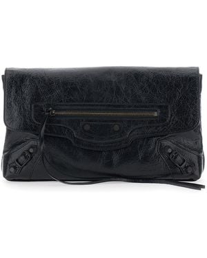 Balenciaga Clutch Le City Leather Bags - Black