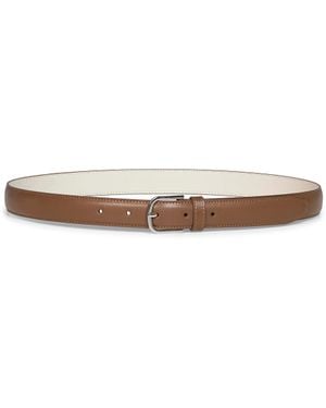 TOTEME Belt Calf Leather Tiramisu - White