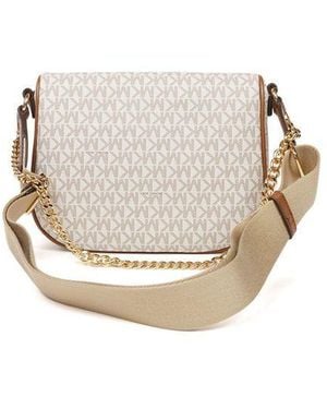 Michael Kors Sling Pack 89.Coated Canvas Bags Other - White