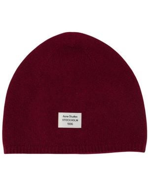 Acne Studios Beanie - Red