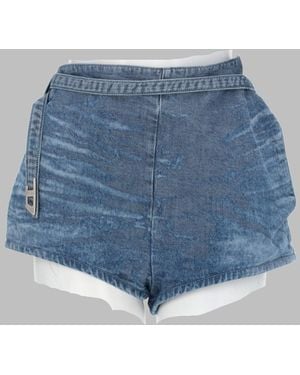 DIESEL Shorts De-Drexa Cotton Elastane - Blue