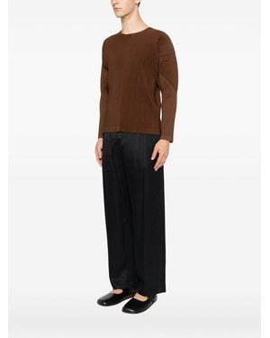 Homme Plissé Issey Miyake Homme Plisse Issey Miyake T-Shirts And Polos - Brown