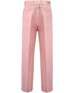 Gucci Light Cotton Trousers - Pink