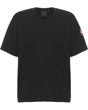 Canada Goose T-Shirts And Polos Cotton - Black