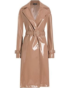 Dolce & Gabbana Coats Poliestere - Natural
