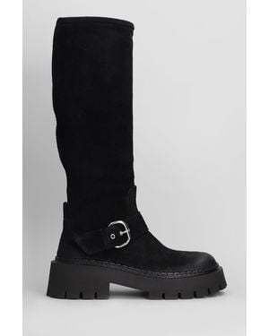 Vic Matié Rust 101 Low Heels Boots - Black