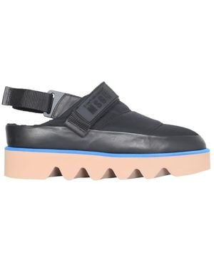 MSGM Puffed Sandals - Blue