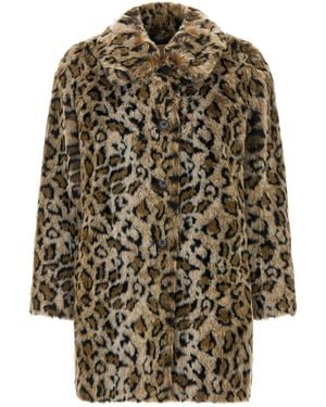 Twinset Animalier Coat - Multicolor