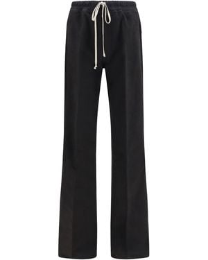 Rick Owens Dietrich Drawstring Trousers - Black