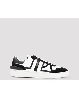 Lanvin Clay Trainers With Nylon - Black