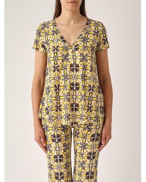 Maliparmi T-Shirt Caleido T-Shirt - Yellow