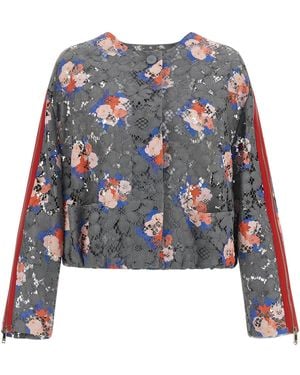 Fendi Bouquet' Lace Blazer - Blue