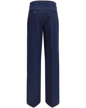 True Royal Niki Pants Cotton; Elastane - Blue
