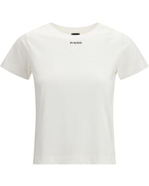 Pinko Mini Logo T-Shirt - White