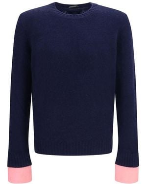 Prada Wool Oves Aries Sweatshirt Clothing - Blue
