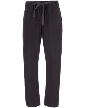 Semicouture Pants Buddy Cotton - Blue