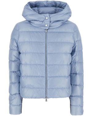Herno Short Down Jacket Puffer - Blue